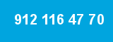 912 116 47 70 912 116 47 70